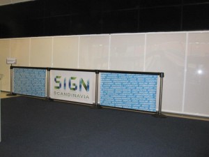 Q Banner Custom Belt Stanchion Advertising Billboard 105