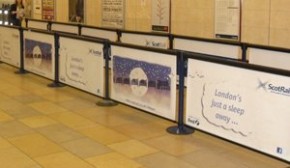 Q-Banner Indoor Queue Post Sign System