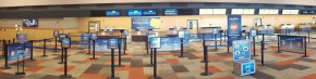 Allegiant Air Q-Banner Airport Billboards