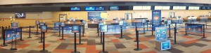 Allegiant Air Q-Banner Airport Billboards