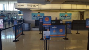 Allegiant Air Q-Banner Airport Billboards